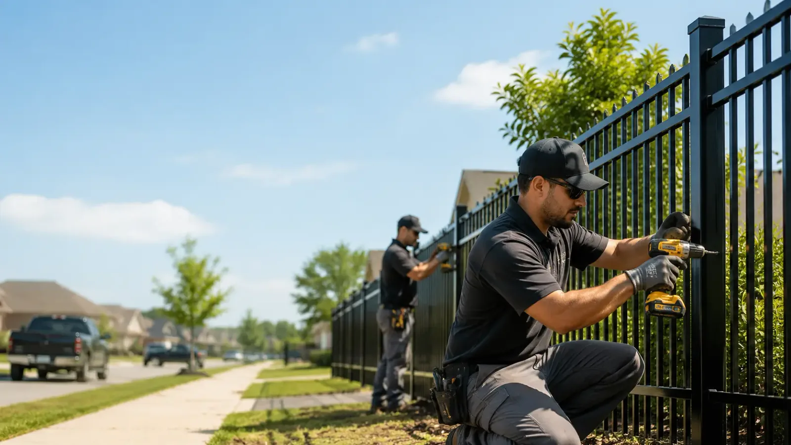 Metal Fence Installation in Roulette, PA
